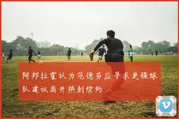 阿邦拉霍认为范德芬应寻求更强球队建议离开热刺续约